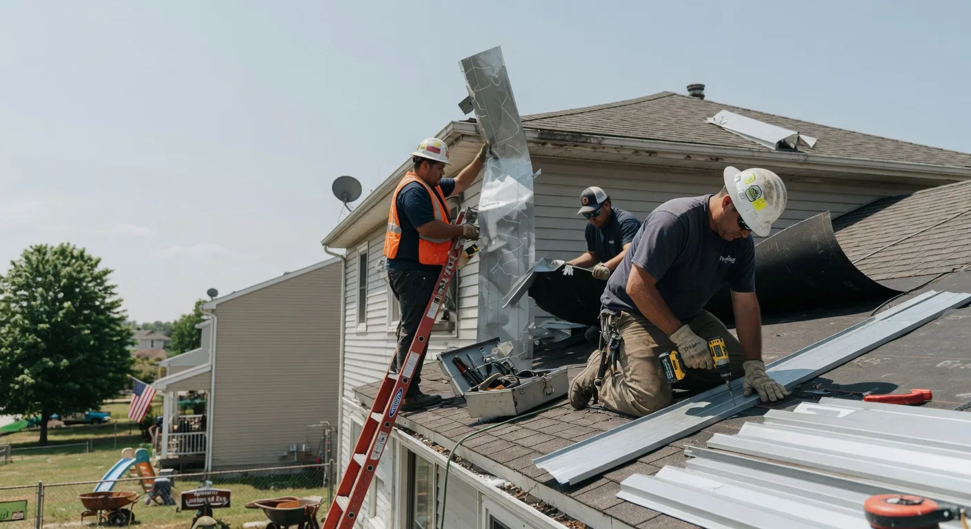 Metal Roofing Installation in Bells, TX near me